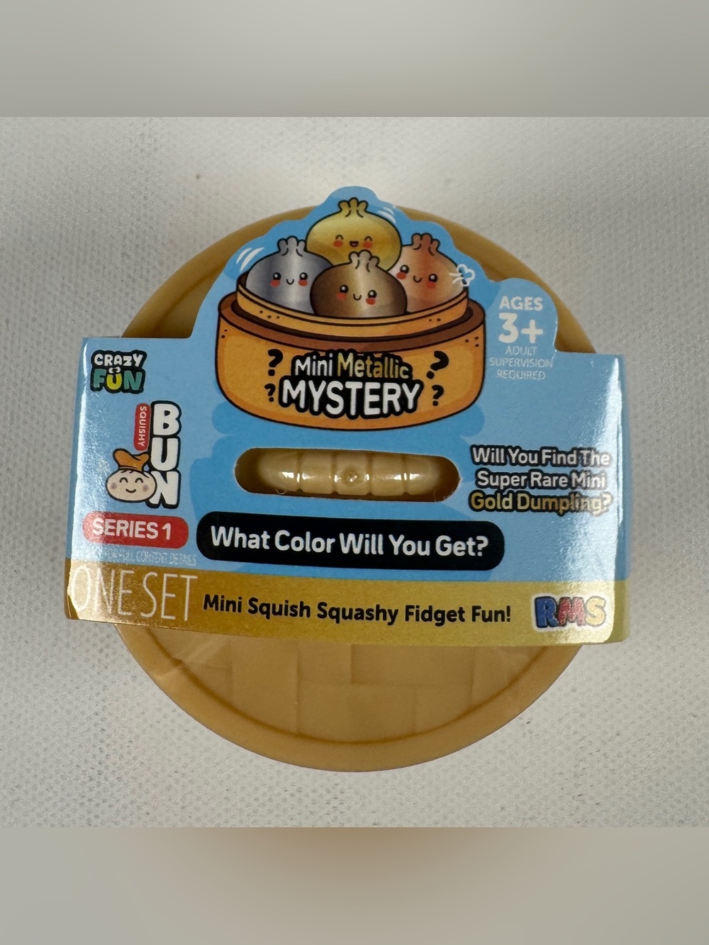 MINI Squishy RMS Mystery Dumpling | Series 1 New Sealed | Crazy Fun